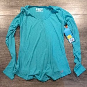 long sleeve new balance workout shirt